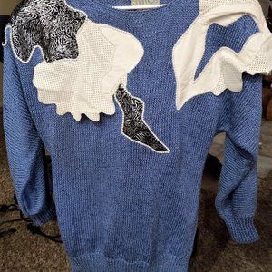 VINTAGE 1980's NANEL SWEATER(MORE PHOTOS TO COME)